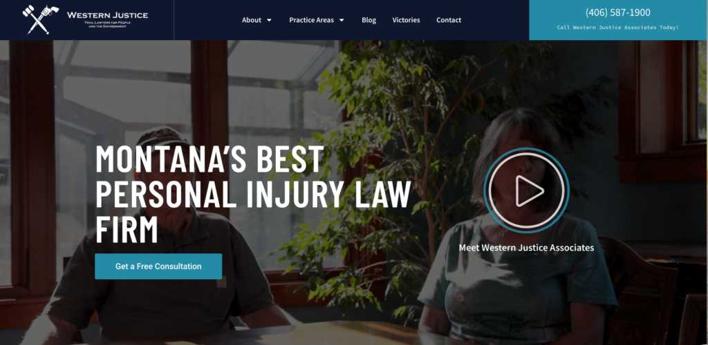 western Justice website